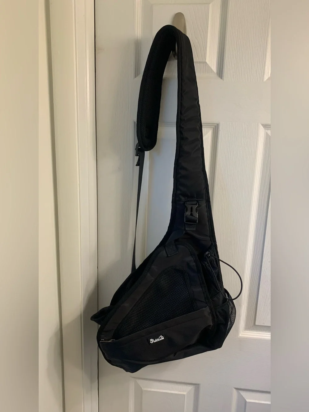 NEW Slow® Sling Bag Black Hands-Free Small Pet Carrier Durable Adjustable